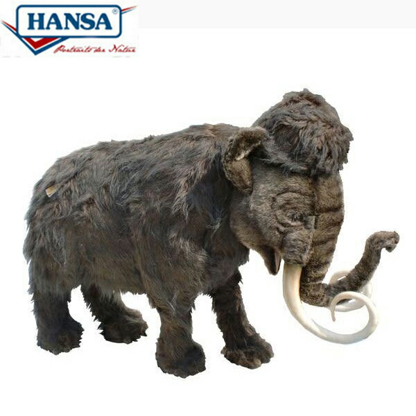 HANSA 4809 マンモス200 全長：200珊 MAMMOTH   BH4809  ぬいぐるみ ハンサ クリスマス 生まれ落ちる日 差し上げ物 毛の荒物 犬 猫 鳥 うさぎ ペンギン 毛の荒物 飾りつけ あやつり人形 図形 KOESEN ケーセン 大層らしい マスコット 実物大 大型