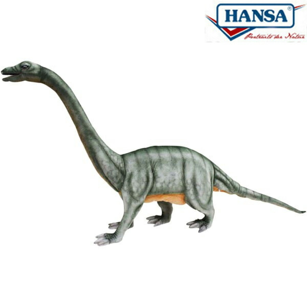 HANSA 5313 ブロントサウルス180 全長：180珊 BRONTOSAURUS   BH5313  ぬいぐるみ ハンサ クリスマス 生まれ落ちる日 差し上げ物 毛の荒物 犬 猫 鳥 うさぎ ペンギン 毛の荒物 飾りつけ あやつり人形 図形 KOESEN ケーセン 大層らしい マスコット 実物大 大型