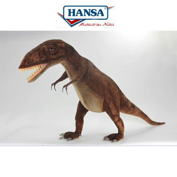HANSA 5525 ティラノザウルス170 全長：170珊 T-REX   BH5525  ぬいぐるみ ハンサ クリスマス 生まれ落ちる日 差し上げ物 毛の荒物 犬 猫 鳥 うさぎ ペンギン 毛の荒物 飾りつけ あやつり人形 図形 KOESEN ケーセン 大層らしい マスコット 実物大 大型