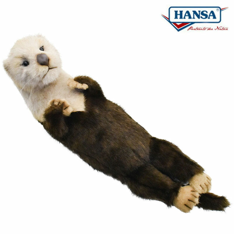 ラッコ　ネコ　童心　ハンサ　ねこ　ぬいぐるみ　リアル　セット ラッコ ネコ 童心 ハンサ ねこ ぬいぐるみ リアル セットの通販