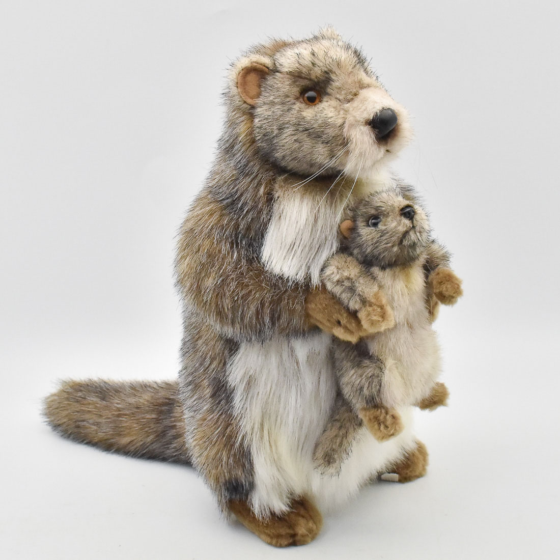 シュタイフ マーモットの親子 シュタイフ マーモットの親子 おもちゃ