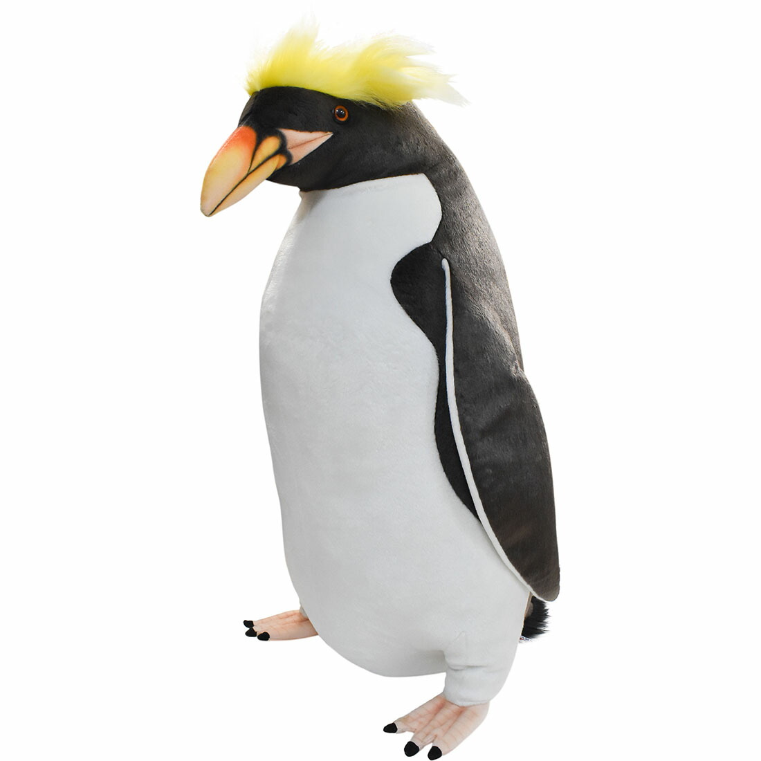HANSA 7116 マカロニペンギン62 全長：62cm MACARONI PEN BH7116 ぬいぐるみ ハンサ クリスマス 誕生日 プレゼント 動物 犬 猫 鳥 うさぎ ペンギン アニマル 置物 人形 フィギュア KOESEN ケーセン 大きい マスコット 実物大 大型