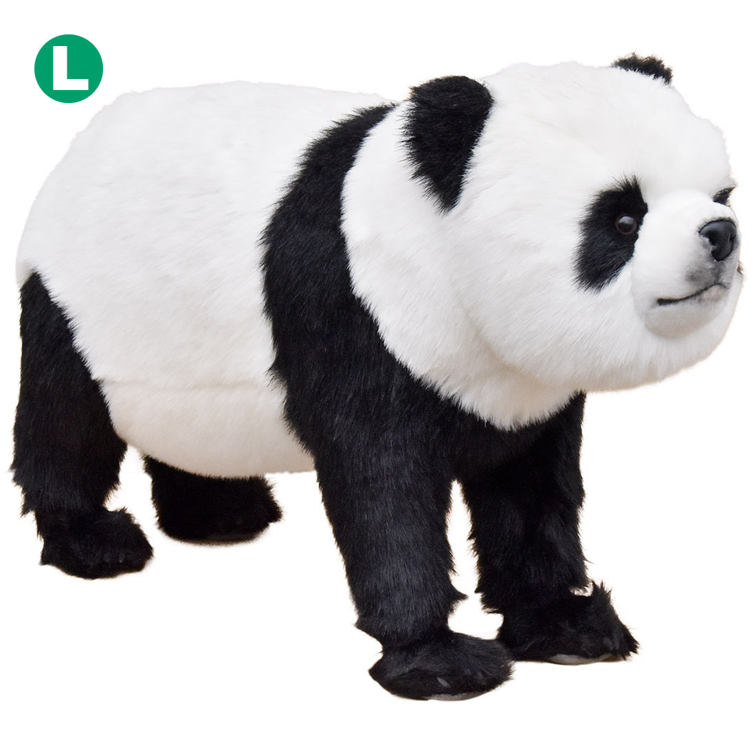 HANSA スツール パンダ 90 BH7547 PANDA BEAR ANIMAL SEAT 90cm 椅子 リアル ぬいぐるみ ハンサ クリスマス 誕生日 プレゼント 動物 アニマル 置物 人形 フィギュア KOESEN ケーセン 大きい マスコット 実物大 大型 7547 熊猫
