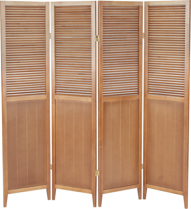 楽天市場】《弘益|KOEKI》木製スクリーン4連 パーテーション 高