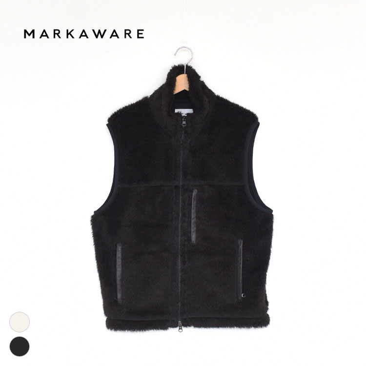 MARKAWARE / マーカウェア】BLACK ALPACA ベスト-