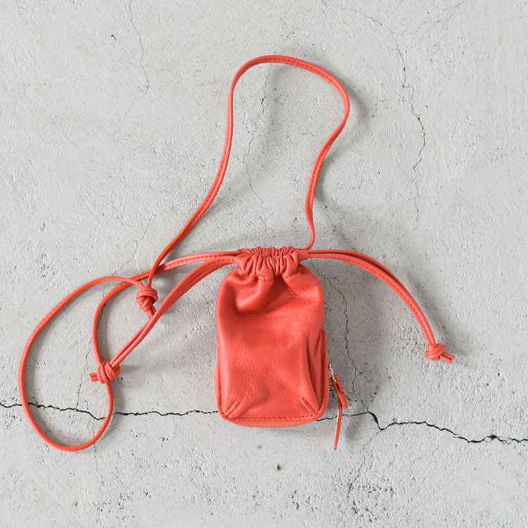 【SALE 40％OFF】ED ROBERT JUDSON（エドロバートジャドソン）/[CABO]DRAWSTRING NECK PURSE ドローストリングネックパース/B01LHCO-22LD【返品交換不可】