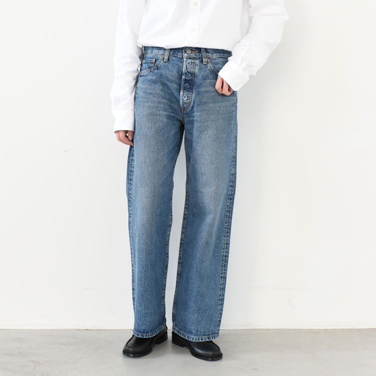 楽天市場】anuke（アンヌーク）/Waist Tuck Denim ウエストタック