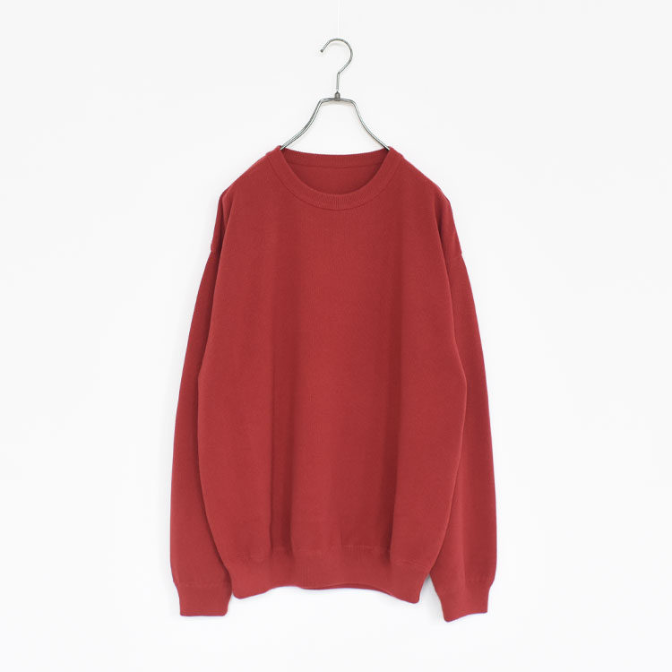 【SALE 20％OFF】crepuscule（クレプスキュール）/【BINGOYA別注】crepuscule ×BINGOYA Light Moss Stitch Crew-Neck Pullover ライトモスステッチ クルーネックプルオーバー【返品交換不可】/BBB-042181