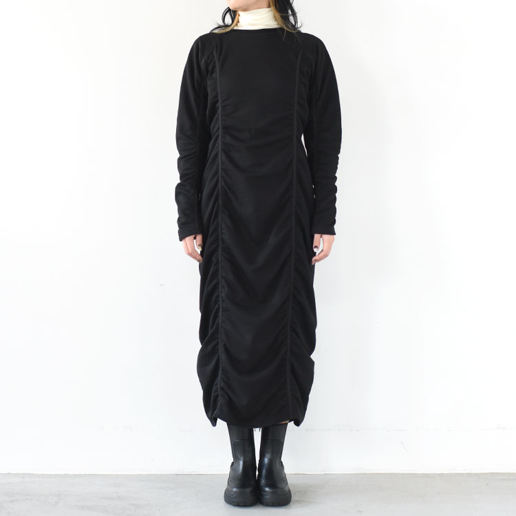 SALE 20％OFF】anuke（アンヌーク）/Gather Sweat Onepiece ギャザー