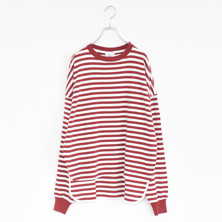 【SALE 30％OFF】THE SHINZONE（シンゾーン）/FRENCH STRIPED LONG SLEEVE TEE フレンチストライプロングスリーブTシャツ/25SMSCU04【返品交換不可】｜web store BINGOYA -店-