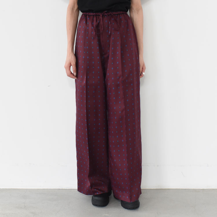 【SALE 20％OFF】THE SHINZONE（シンゾーン）/CARPET PATTERNED PANTS カーペットパターンパンツ【返品交換不可】/25SMSPA07｜web store BINGOYA -店-