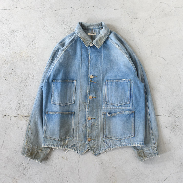 【SALE 20％OFF】AUTHEN JAPAN（オーセン ジャパン）/VINTAGE ENGINEER JACKET REPAIR USED ヴィンテージ エンジニアジャケット リペアユーズド/AUT-094-042【返品交換不可】