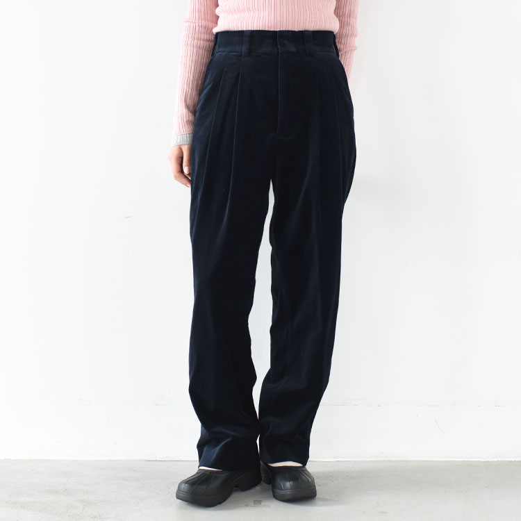 楽天市場】anuke（アンヌーク）/Wool Tuck Pants ウールタックパンツ