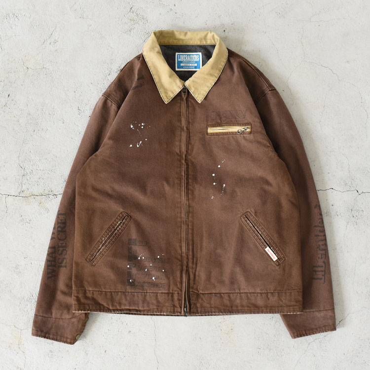 【SALE 20％OFF】Liberaiders（リベレイダース）/GARMENT DYED WORK JACKET　ガーメントダイ ワークジャケット/770052503【返品交換不可】