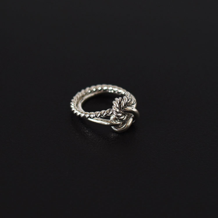 XOLO JEWELRY（ショロジュエリー）/Double Knot Rope Ring/XOR080-2【2025新商品】 12,045円