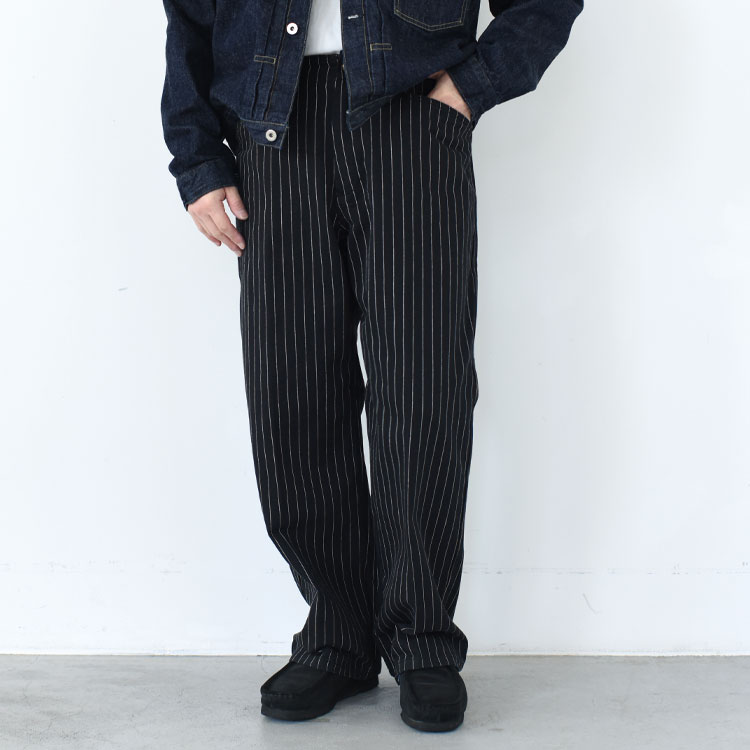 Schott（ショット）/STRIPE FRISCO PANTS ストライプ フリスコパンツ/782-6910003【2026春夏】【履き比べ可能】