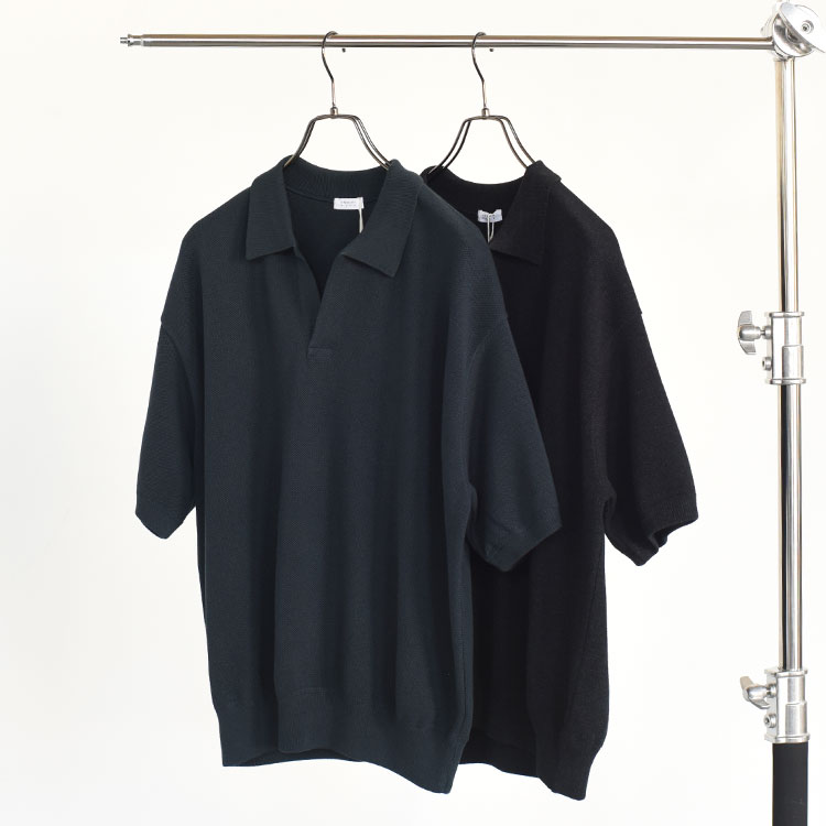 crepuscule（クレプスキュール）/Moss Stitch Skipper モスステッチスキッパー/2601-002【2026春夏】