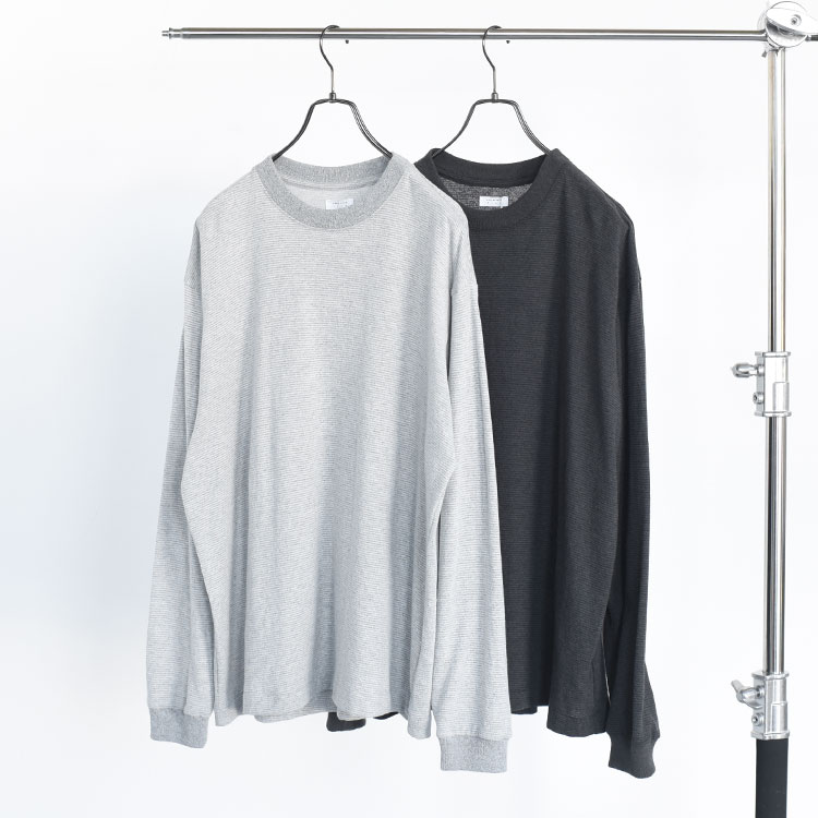 crepuscule（クレプスキュール）/Border L/S Cutsew　ボーダーロングスリーブカットソー/2601-012【2026春夏】