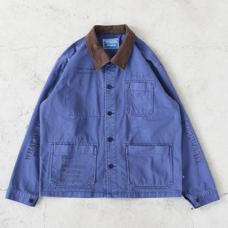 Liberaiders(リベレイダース)/HANDWRITING PRINT COVERALL ハンドライティングカバーオール/730032601【2026春夏】|web store BINGOYA -店-