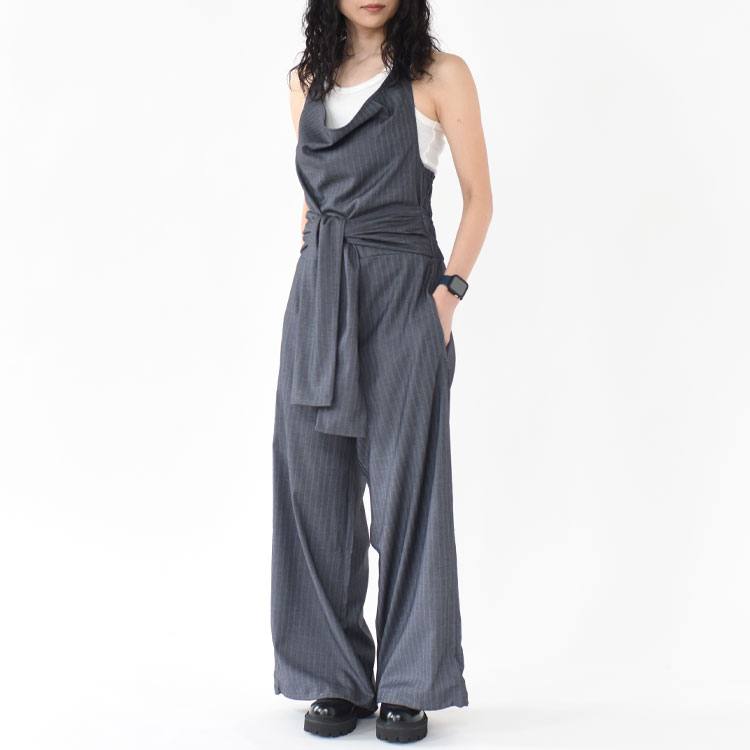 【SALE 20％OFF】Knuth Marf（クヌースマーフ）/halter neck all in one ホルターネックオールインワン/KM26SPF08【2026新商品】【返品交換不可】｜web store BINGOYA -店-