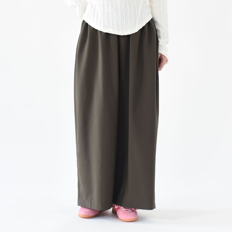 mizuiro ind（ミズイロインド）/WIDE EASY PANTS ワイドイージーパンツ/2-260112【2026春夏】【履き比べ可能】