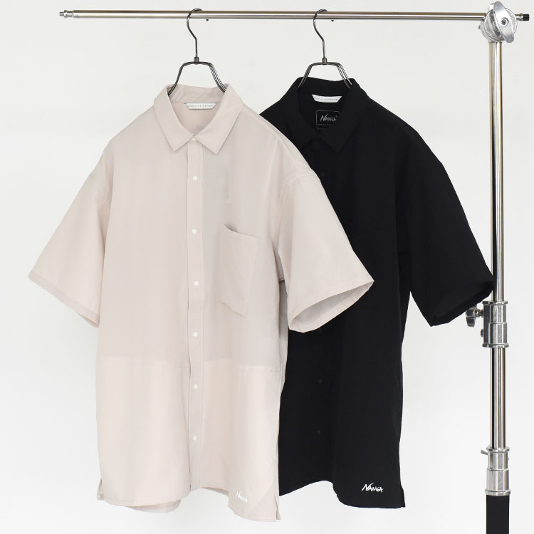 NANGA（ナンガ）/DotAir COMFY S/S SHIRT ドットエアコンフィーショートスリーブシャツ/NW2411-1E900【2026春夏】｜web store BINGOYA -店-