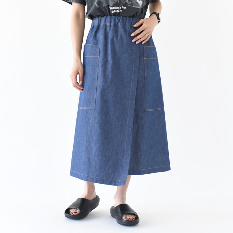 【SALE 10％OFF】nicholson&nicholson（ニコルソンアンドニコルソン）/HEART-DENIM デニムスカート/HEART-DENIM【2026新商品】【返品交換不可】｜web store BINGOYA -店-