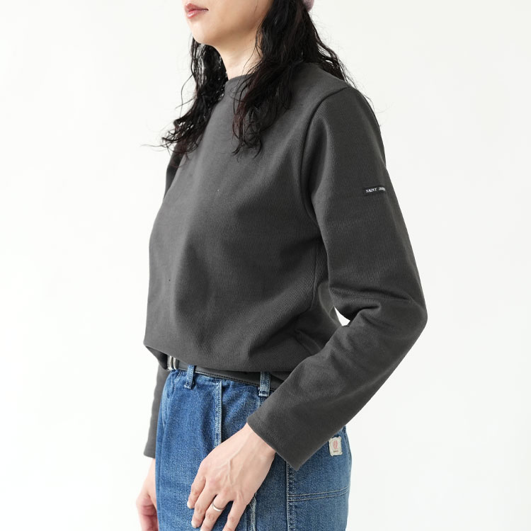 SAINT JAMES（セントジェームス）/OUESSANT ウエッソン 無地 長袖Tシャツ/OUESSANT-muji-19SS【2026春夏】