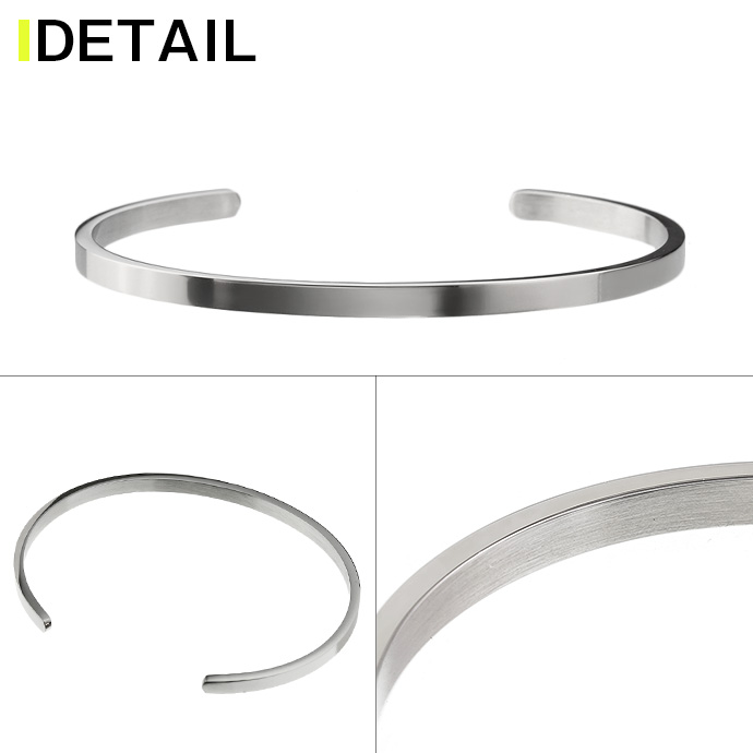 楽天市場 メール便送料無料 Binich ビニッチ 3 5mm ステンレス バングル メンズ ブレスレット レディース 細め シンプル ステンレス ブレスレット ペア 華奢 カップル アクセサリー ゴールド シルバー ブラック ピンクゴールド シルバーアクセサリーbinich