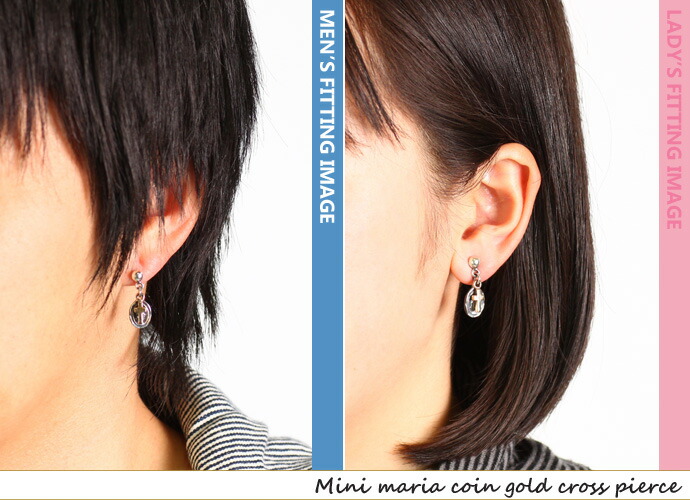 Silveraccessorybinich Minimal A Coin Gd Cross Drop Earrings Silver Minimal A Coin Gd Cross Drop Earrings Silver Jewelry Earring Men S Fs3gm