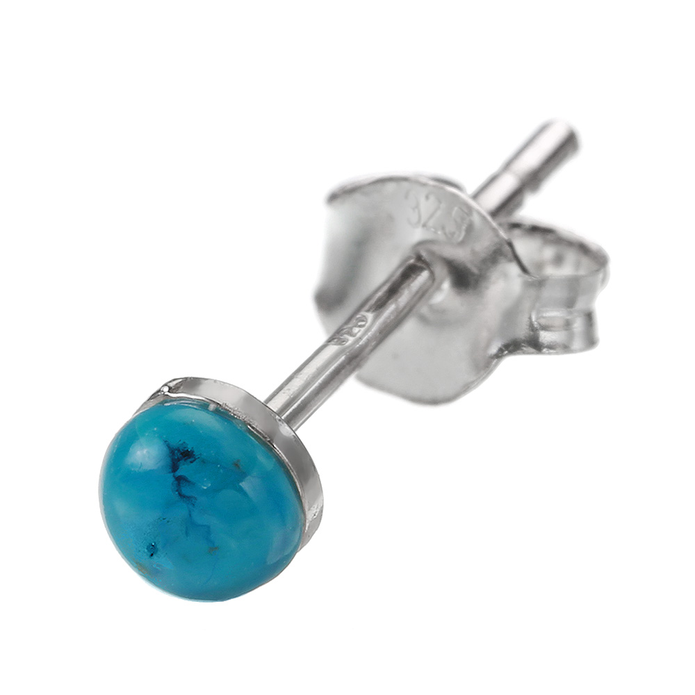 楽天市場】ターコイズ ピアス 本物シルバー925 ピアス 片方 トルコ石
