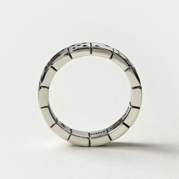 割引クーポン Little Dice 指輪 ブランド リトルダイス アクセサリー メンズ サイコロ リング シルバーリング ダイス ライン トランプ シルバー925