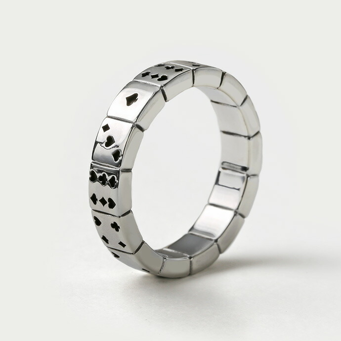 割引クーポン Little Dice 指輪 ブランド リトルダイス アクセサリー メンズ サイコロ リング シルバーリング ダイス ライン トランプ シルバー925