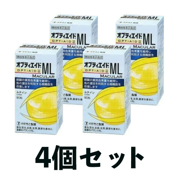 お得な4個書き割り【コ・貨物輸送無料】オプティエイドＭＬ ＭＡＣＵＬＡＲ ９０粒【役立つこと性書きあらわす食料雑貨類】※こちらのペイジは北海道・沖縄・離島のさし出し不可です。別で北海道・沖縄・離島の方専用ペイジございます。m