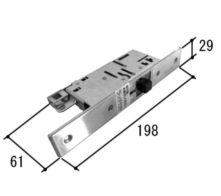 三協立山 引き戸 ラッチ 空錠ケース MIWA ラッチング機能付空錠 WD8894 ラフォース ファノーバ 8,260円