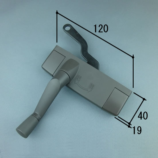 【楽天市場】三協アルミ ルーバー窓 ハンドル99WB3942R0KG 窓・部品オペレーターハンドル：ハウス＆ヘルスケアのバイオプラス