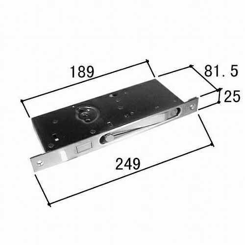 MIWA GAS2 (GAE2) 三協軽銀 DX2部屋の入り口 錠容れもの  WD2041 かばい立て鍵を掛ける錠 取りつくろう部分品