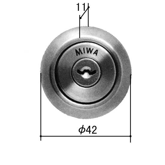 MIWA LZ 三協軽銀 勝手口部屋の入り口 円柱 WD3827