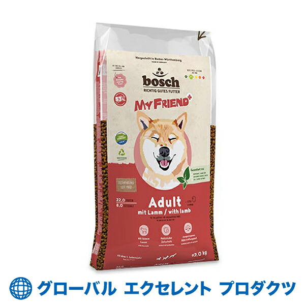 楽天市場】【正規輸入品】犬用 アダルトラム＆ライス 3kgボッシュ ハイ