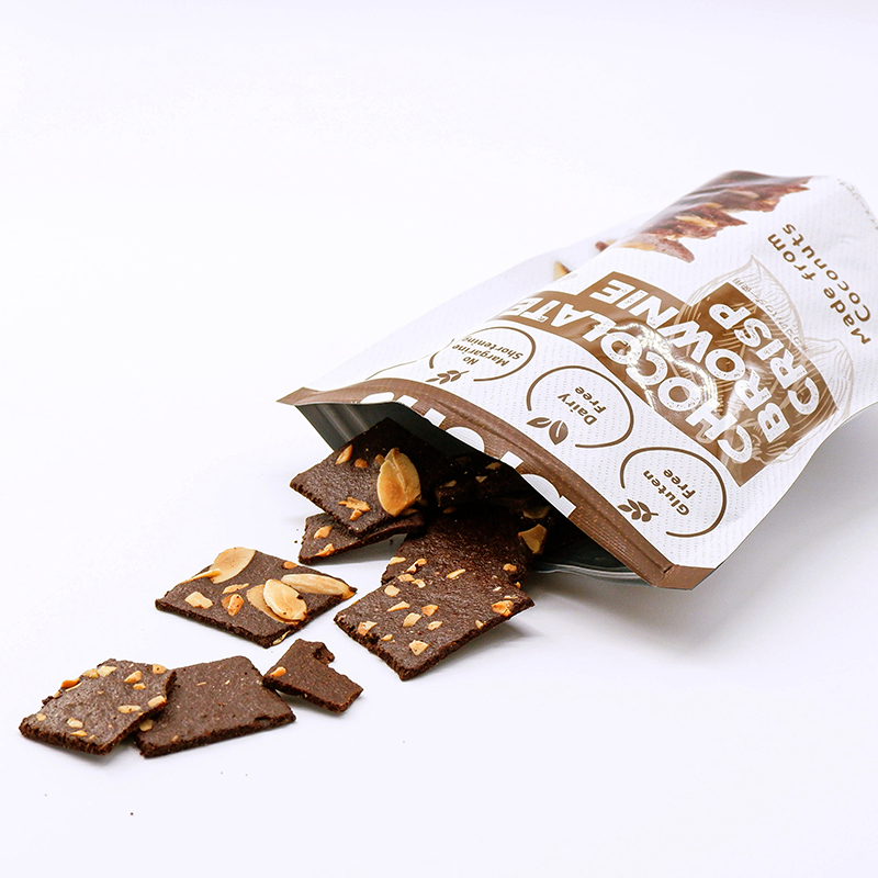 クリスピーブラウニー　チョコ　２４個グリテンフリーのおやつ！ BRUNO bruno snack クリスピーチョコレートブラウニー 60g 24袋