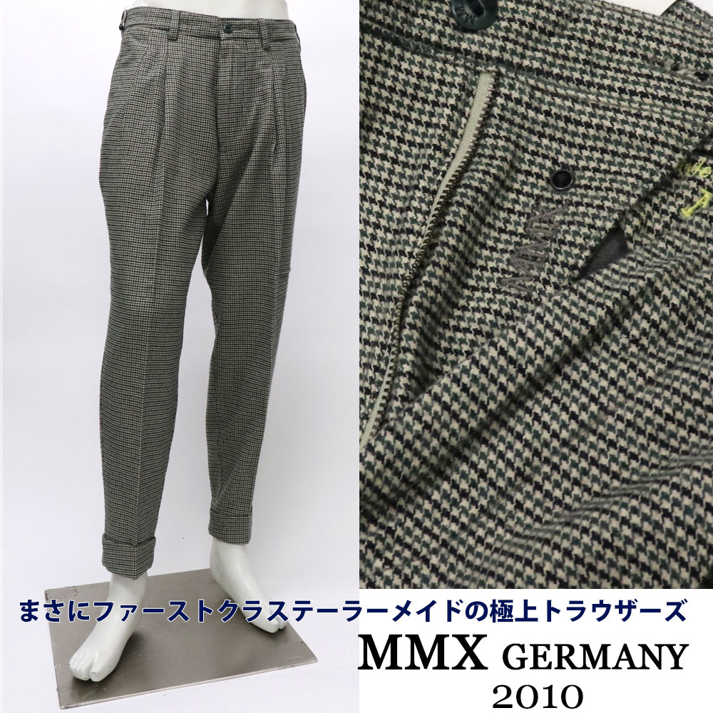 MMX エムエムエックス ＦＲＧブランド名 コットンフランネルパンツ メンズ 秋冬 ツープリーツ 流行り ２タック ツータック≪ウォームビズ 商行為 心地よい 伸び伸びする填まる  テーパードパンツ  火器野球クラブ読み合わせる≫【貨物輸送無料】33000-NGK