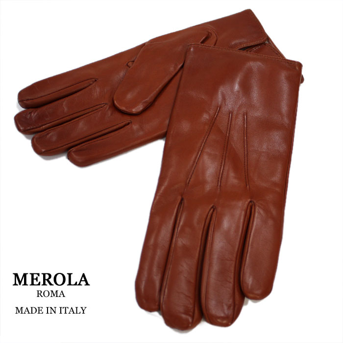 mens light brown leather gloves