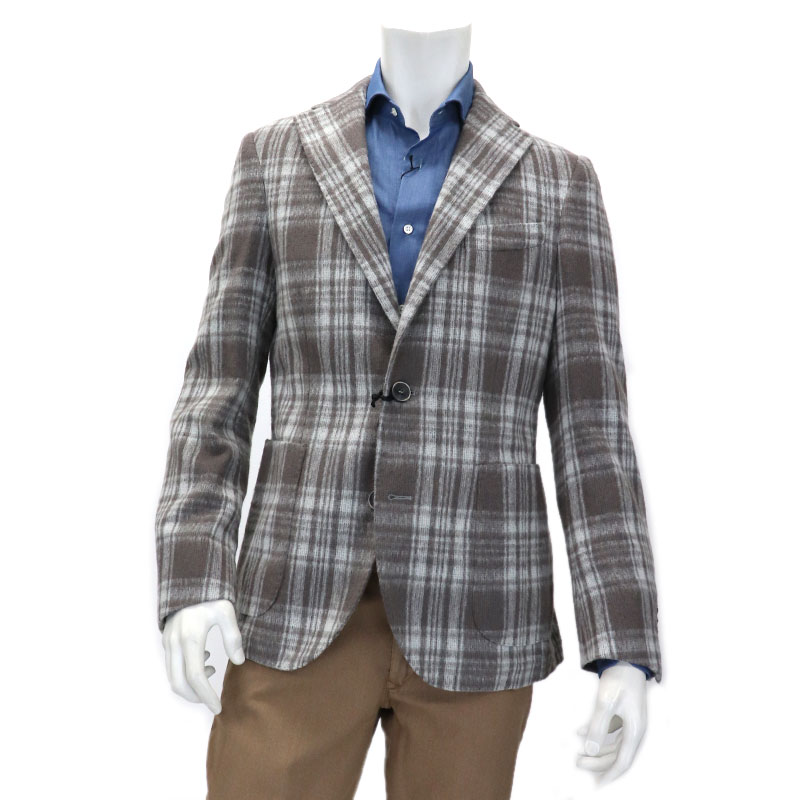 予約販売 本 ミスターリックテイラー Mr Ricktailor イタリア製 ウールニット スリムフィット 送料無料 K 秋冬 チェック テーラードジャケット ジャケット イタリアブランド ジャケット メンズ Rt3162 Bhavaspa Com