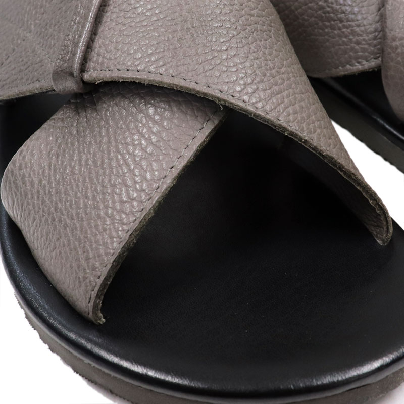 The Sandals Factory ザ サンダルズファクトリー イタリア銘柄 Nuovonicar イタリア製 レザーサンダル メンズ 本革 春夏 革サンダル ゴム底 ラバーソール グレージュ 送料無料 Mt Beemer Com Br