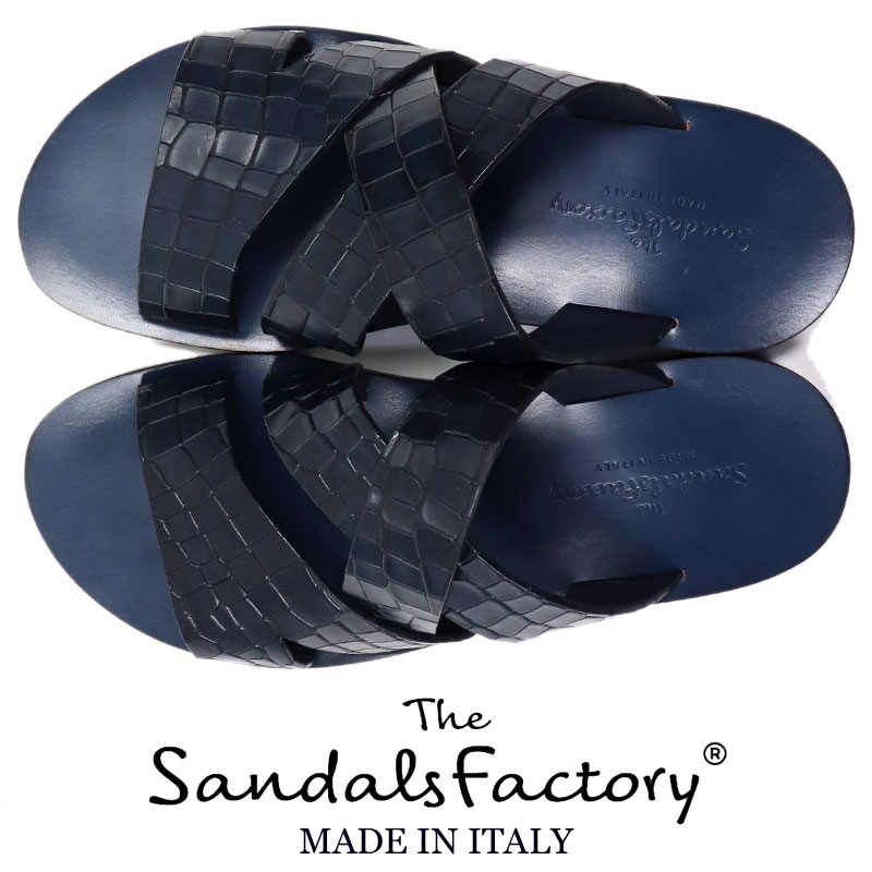 The Sandals Factory ザ サンダルズファクトリー イタリアブランド Nuovonicar イタリア製 クロコ型押し