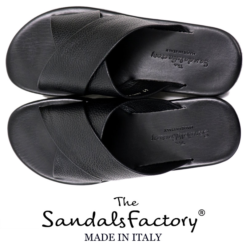 楽天市場 The Sandals Factory ザ サンダルズファクトリー イタリアブランド Nuovonicar イタリア製 レザーサンダル メンズ 本革 春夏 革サンダル ゴム底 ラバーソール ブラック 黒 送料無料 Mt スーツ ファッションtheshopbios