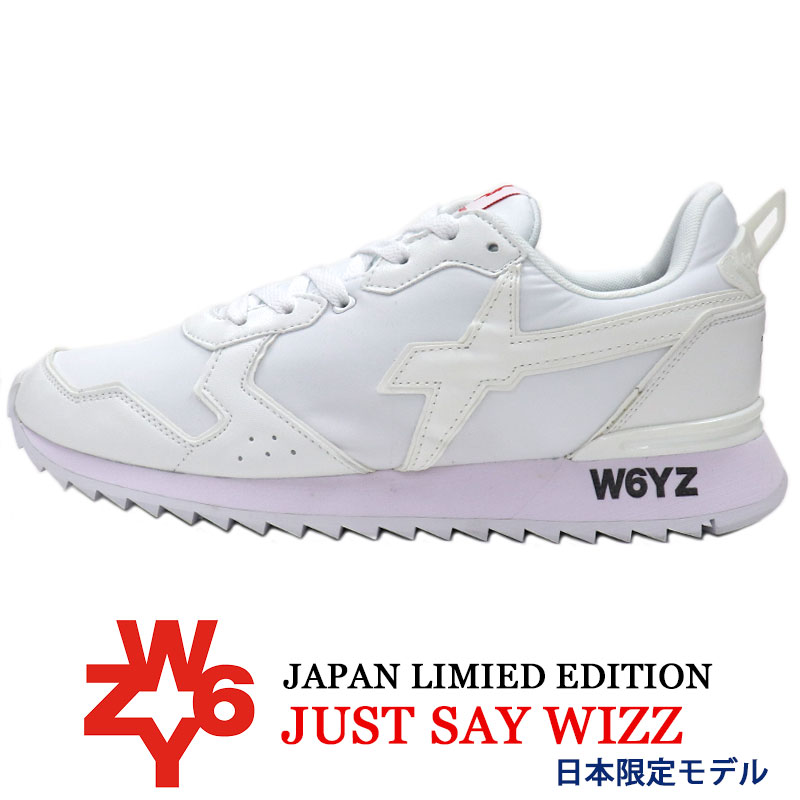 W6yz ウィズ W6yz ウィズ サイズ 40 41 42 43 44 ナイロン Wizz Just 注目の大人スニーカー21年新作 Say 白 雑誌leon掲載モデル 数量限定入荷 日本限定モデル イタリアから日本上陸 スタイリッシュなラインが魅力 ジャストセイウィズ イタリアブランド