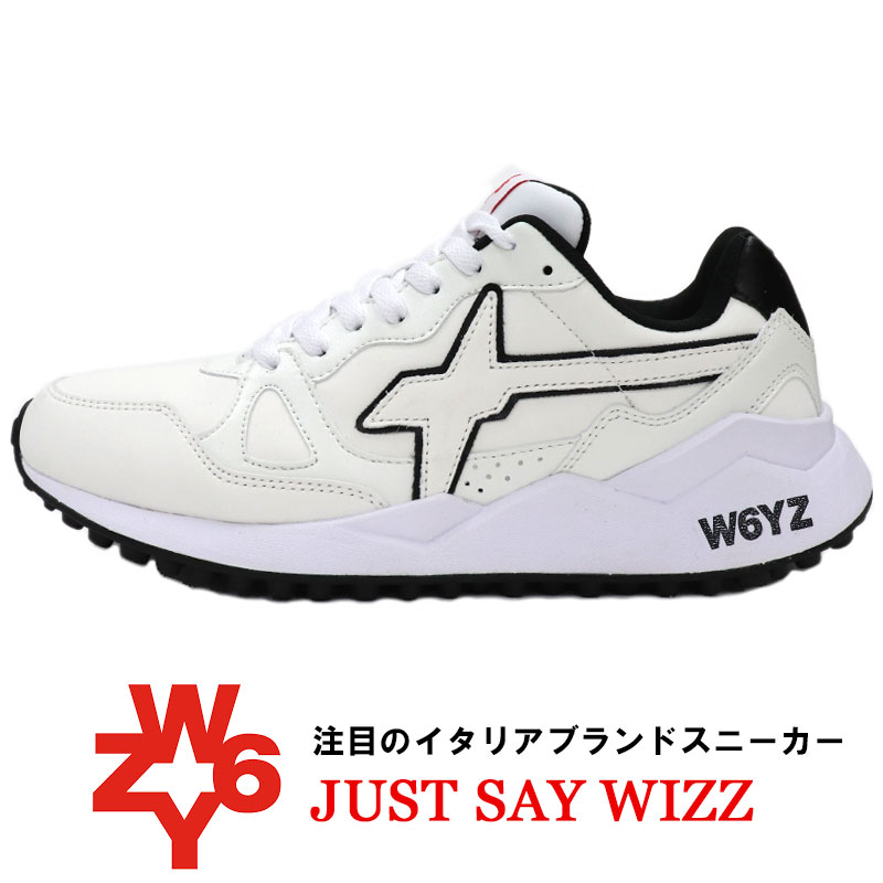 楽天市場 W6yz ウィズ Just Say Wizz ジャストセイウィズ イタリアブランド スニーカー 白 メンズ レザー スニーカー ホワイト 白 国内正規品 送料無料 warw スーツ ファッションtheshopbios