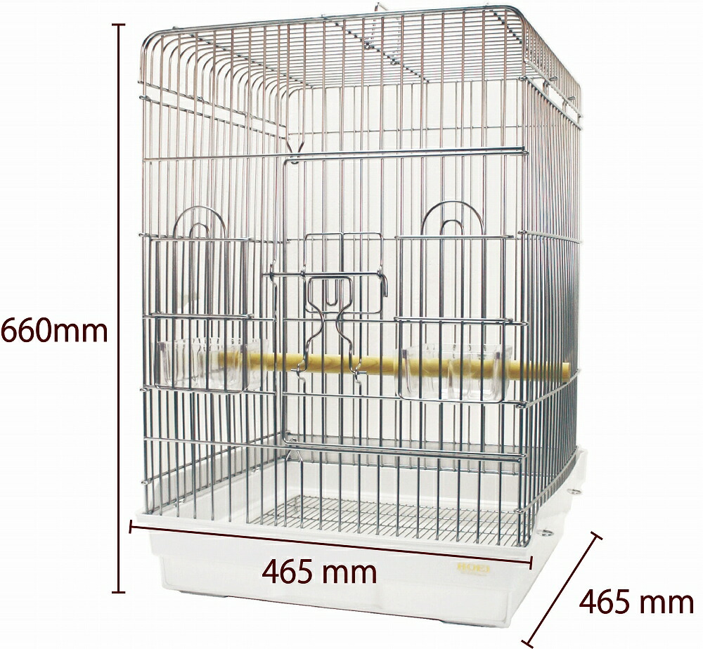 代引き人気 ハートフルキャリー 6 ホワイト HOEI 19P5倍 鳥かご バードキャリー