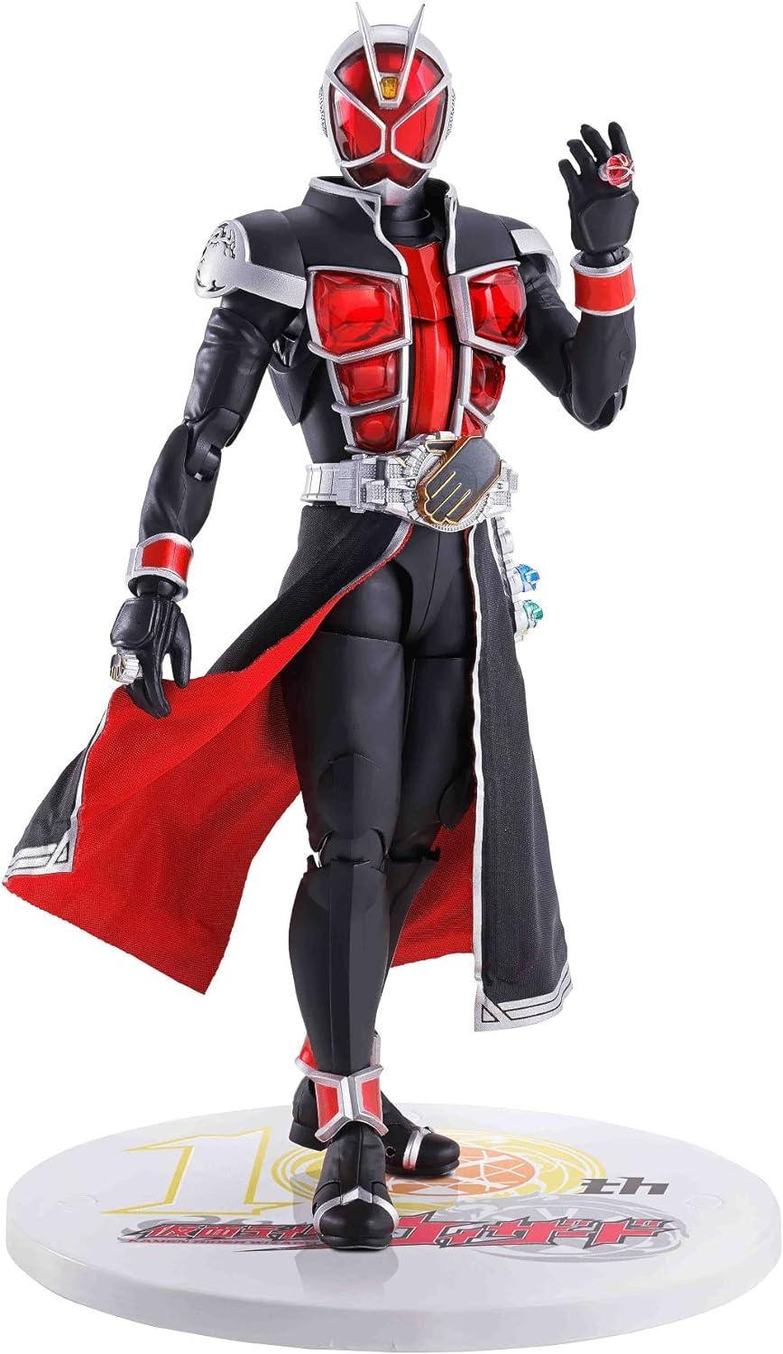 BANDAI - ショウ100様S.H.（真骨彫製法） 仮面ライダーウィザード フレイム 10th 4573102640598.jpg